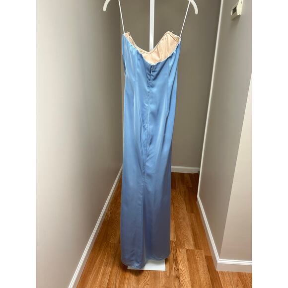 Katie May x Revolve Taylor Gown French Blue size Small - Picture 6 of 8